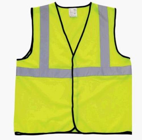 Cloth Jacket - Cloth, Yellow, 1 Inch PVC Reflective Tape | Custom Branding, Optional Locking, CE Standard, Pack of 10
