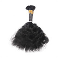 Single Drawn Curly Hair - Human Hair, 18 Inches, Black | Natural Look, Soft Texture, Thick and Full