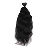 Machine Weft Body Wavy Hair - Human Hair, 18-22 Inches, Black | Natural Look, Soft Texture, Full Volume, Secure Weft