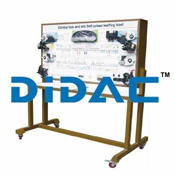 Central Lock And Anti Theft System Teaching Board By DIDAC INTERNATIONAL