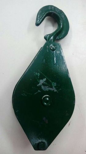 Manila Rope Pulley (Single) - 6 Inch Diameter, 3mm Width, 3 kg Weight | Equipment Type: New Manila Rope Pulley