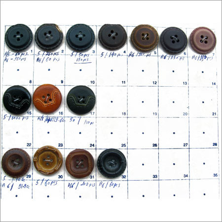 Leather Buttons