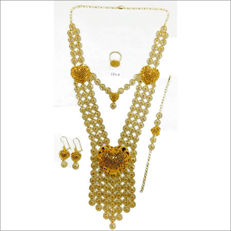 Designer Gold Necklace Set