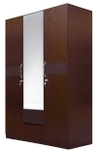 3 Door Wardrobe With Mirror