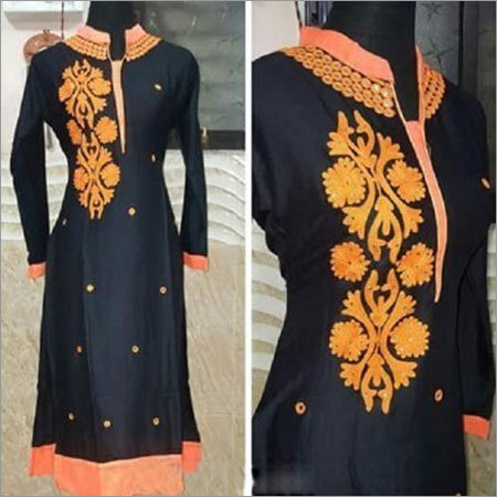 Embroidered Rayon Kurti