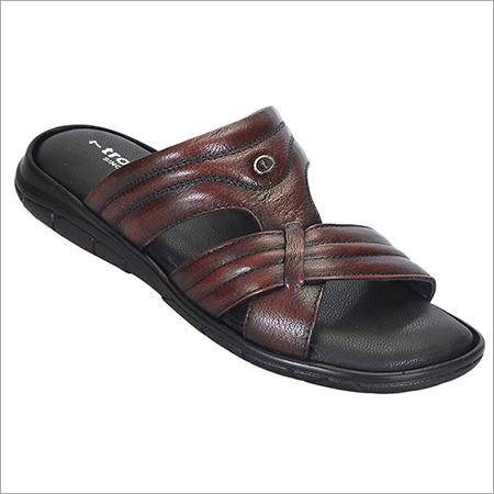Leather Mens Slipper