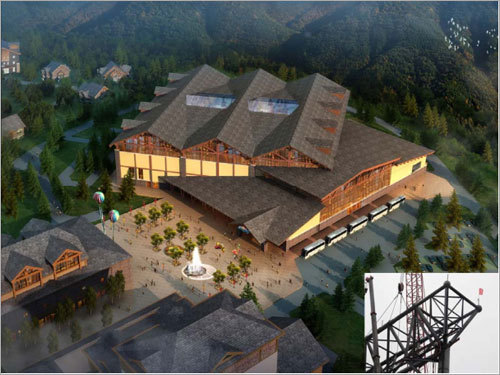 Truss Structure for Water Park