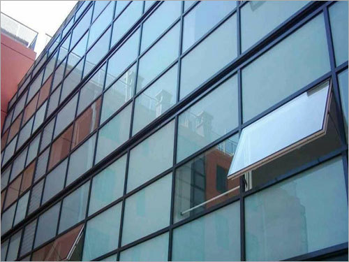 Steel Structure Construction Fabrication Glass Curtain Wall
