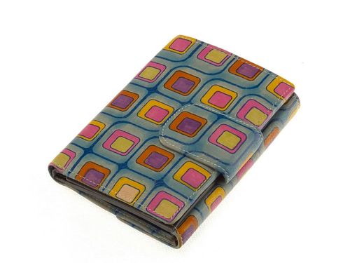 Printed Ladies Wallet - Leather Material | Elegant Design, Compact Size, Stylish and Versatile