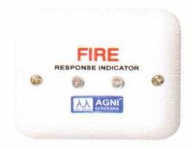 Response Indicator - ABS Housing, 65x55x35 mm, White, 24V DC | Dual LED, Wall Mount, Detector Compatible