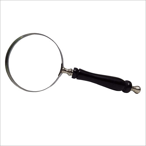 Black Handle Brass Magnifier