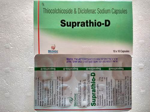 Capsule Thiocolchicoside and Diclofenac By MEDWISE OVERSEAS PVT LTD