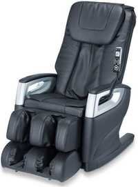 Deluxe Massage Chair - Pu Leather, 130x73x117 Cm | 4-head Shiatsu Massage, Air Pressure, Body Scanning, Foot Reflexology, Adjustable Intensity
