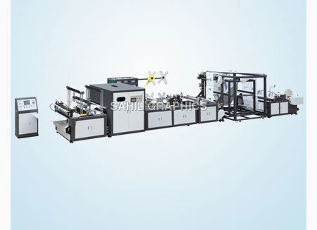 Automatic Box Type Non Woven Bag Making Machine - 15 Watt Power, 230 Volt Voltage | New Silver Finish