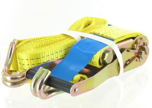 Ratchet Cargo Lashing - 5m Length, 100mm Width | Durable, High Lashing Capacity, Longer Service Life, Impeccable Finish