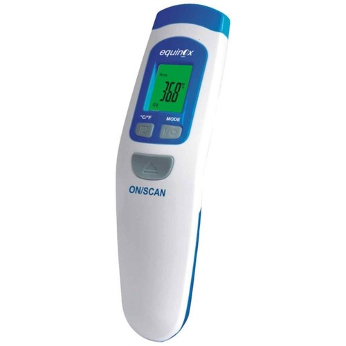 Infrared Thermometer - ABS Plastic, 170x48x40mm, 0.1°C Resolution | Large LCD, Fever Alert, 3-in-1 Function, Memory 32