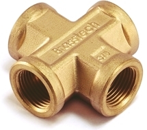 Brass Female Four Way For Brass Pipe Fittings