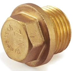 Brass Forging Plug For Brass Pipe Fittings