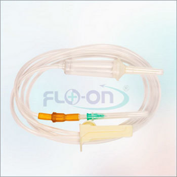Infusion Set Paper Pouch Pack - Plastic Material, White Color | Smooth Finish, Hygienically Packed for Hospital and Clinic Use