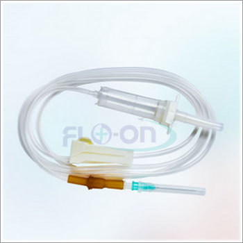 White Disposable Infusion Set