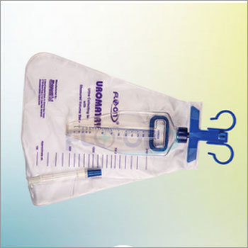 White Urine Collecting Bag Uro-Meatry