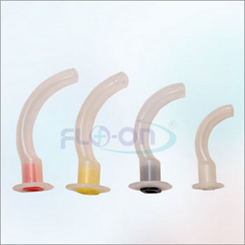 Guedel Airways Flo-On - Medical Grade Plastic, New Born to Large Adult Size, Breathable White, Robust Design for Hospital and Clinic Use