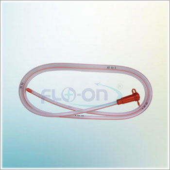 Ryle's Tube Flo Line - PVC, 45-75 cm Sizes | Lightweight, Durable, Leakage-Proof with Four Lateral Eyes for Optimal Respiration and Administration