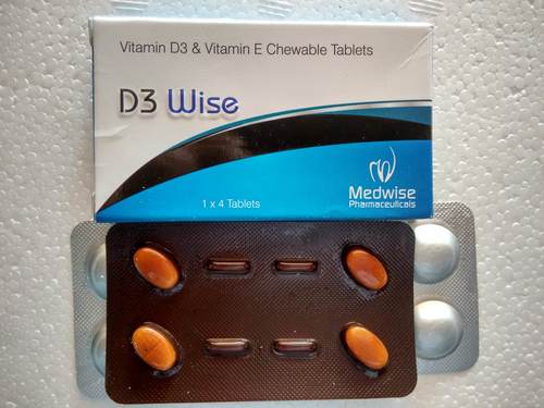 Tablet Vitamin D3 and Vitamin E