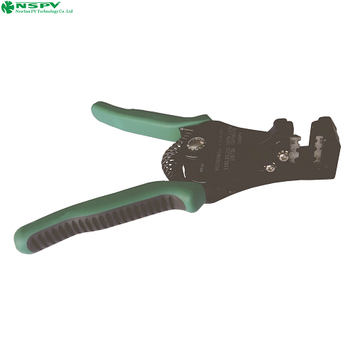 Cable Stripper Universal Wire Strippers Wire Stripping Tool Solar Cable Stripper - Color: Green