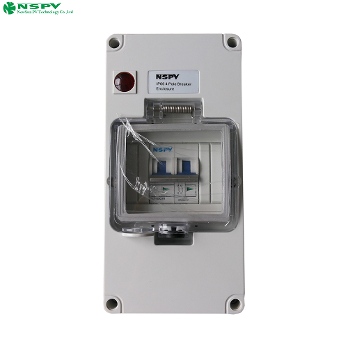 Nspv 4 Pole Mcb Enclosure Box Plastic Ip66 Waterproof Mcb Box - Dimension (L*W*H): 199.5*101.5*104 Millimeter (Mm)