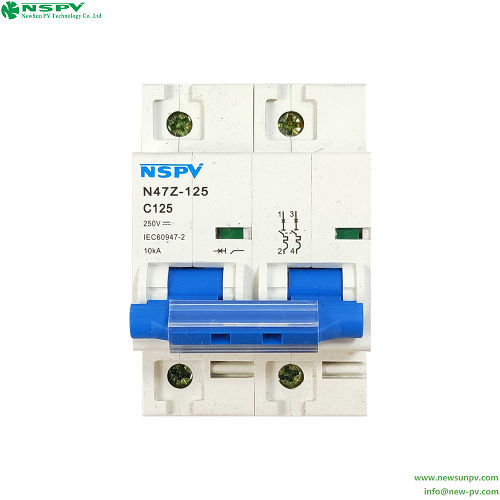 White Mcb Ac Circuit Breaker In Solar Power System 800V Ac Circuit Breaker