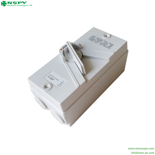 Weatherproof Ac Switch isolating switch