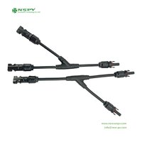 2 In 1 Solar Y Connector Solar Cable Harness mc4 Y branch