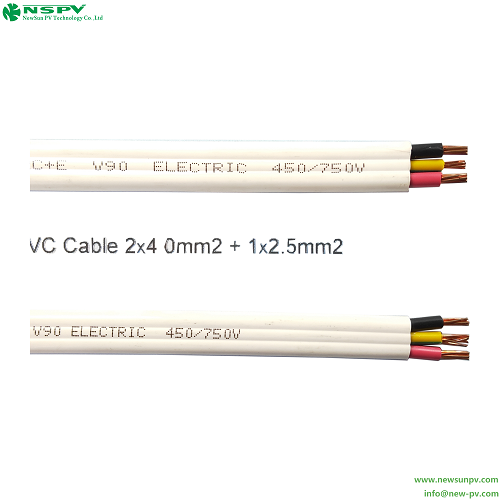 2.5 mm twin and earth 2C and E twin and earth cable