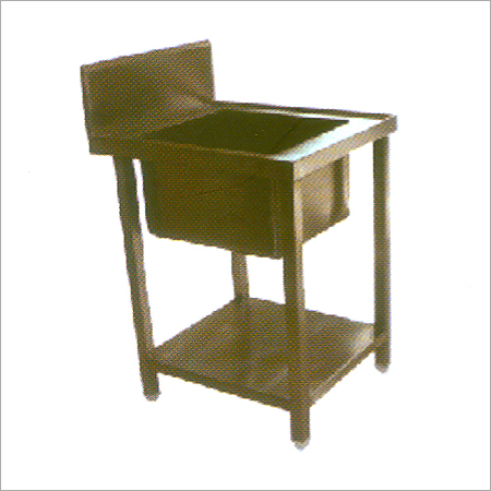 Single Sink - Stainless Steel 36x24x30 inches, Matte Finish, 10 Gallons Capacity, Durable, Easy Installation