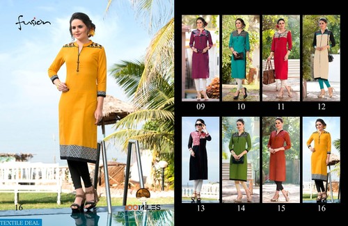 Yellow Kurtis