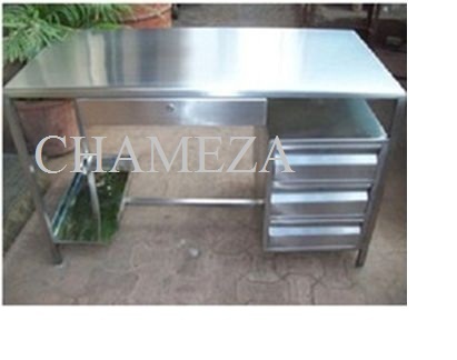 Chameza Stainless Steel Table