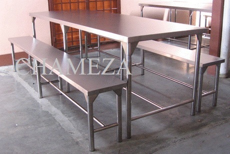 Table With Integrated Bench