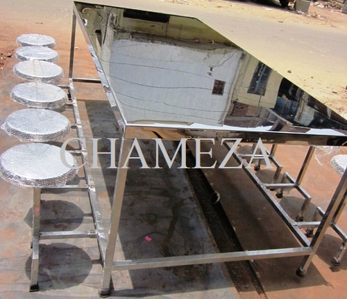 Table With Integrated Seating