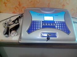 laser therapy unit with 2 probes