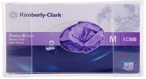 Gloves Box Holder - Acrylic, Clear, Wall-Mounted, Top Loading | Easy Dispensing, Convenient Placement, Strong Material