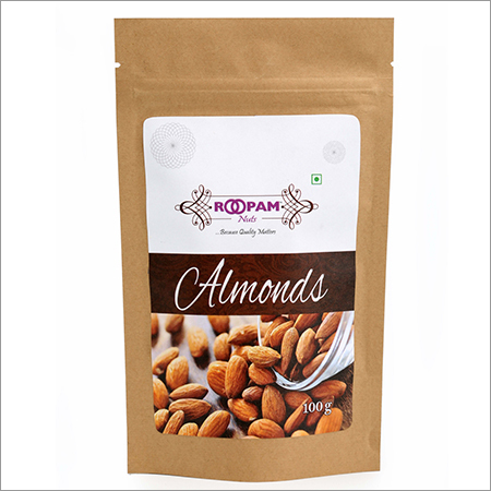 Almond - Whole 100g | Frozen Shelf Life of 6 Months Weight 0.0100 Kilograms