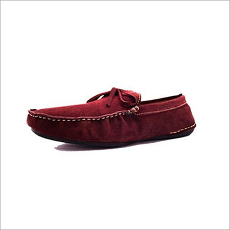 Molessi Spring Maroon Leather Loafer