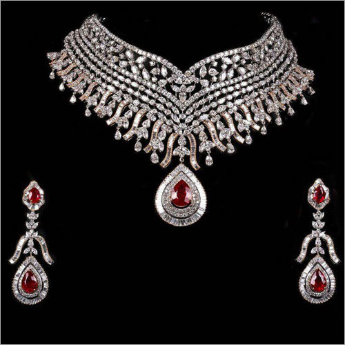 Diamond Necklace Set
