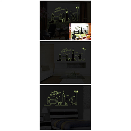 Molessi Decals London City of Dreams Home Decoration Luminous Glow in the Dark