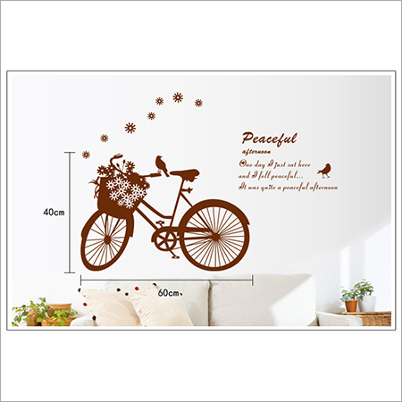Molessi Decals Romantic Bicycle