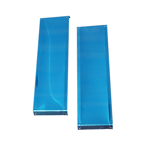 Wheelchair Side Patti - Stainless Steel, 17.5x5.5 Inches, Blue Color | Adjustable, Skin Friendly, Rugged Design