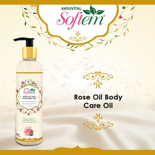 Smudge Proof Natural Body Oil Rose Oil Care