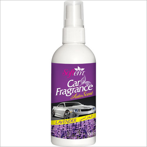 Car Fragrance Lavender - 100ml Plastic Bottle, Soothing Fragrance, Natural Extracts, Allergy-Free