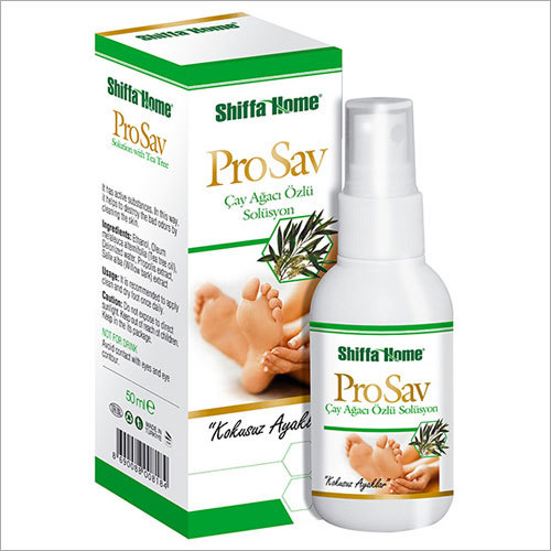 Shiffa Home Prosav Solution - 50 ml Green Plastic Bottle, Neutral PH, Non-Toxic Skin Protection Spray
